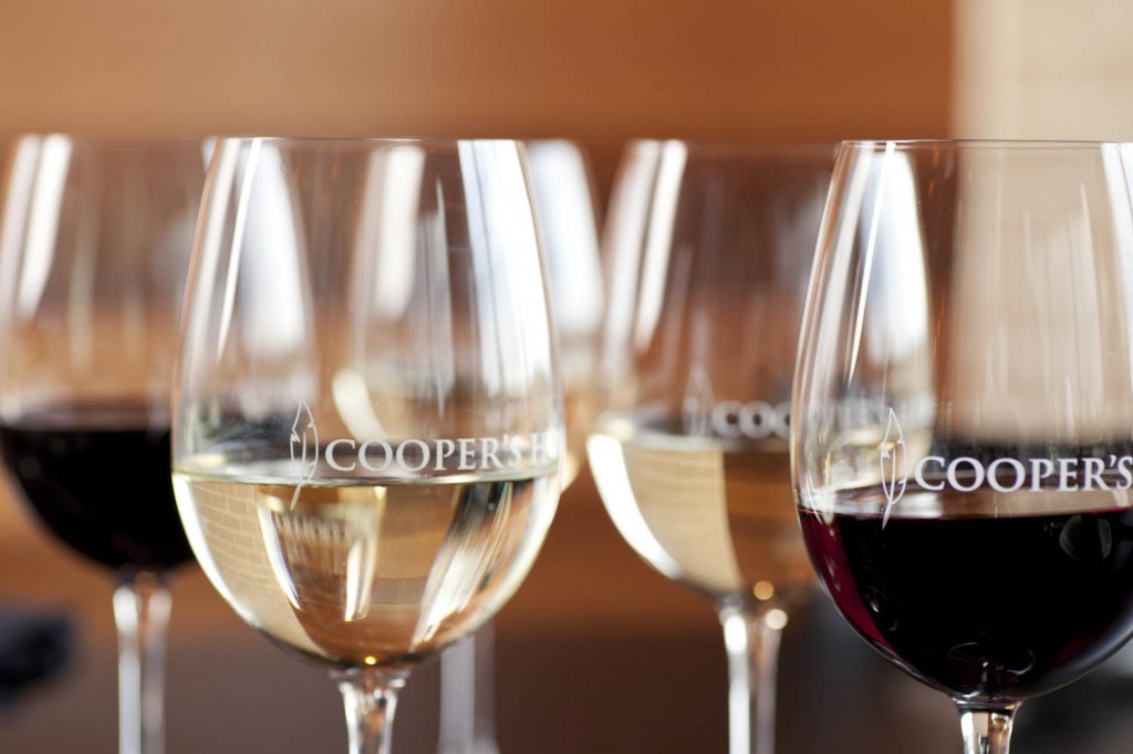 Wine Glasses w Logo