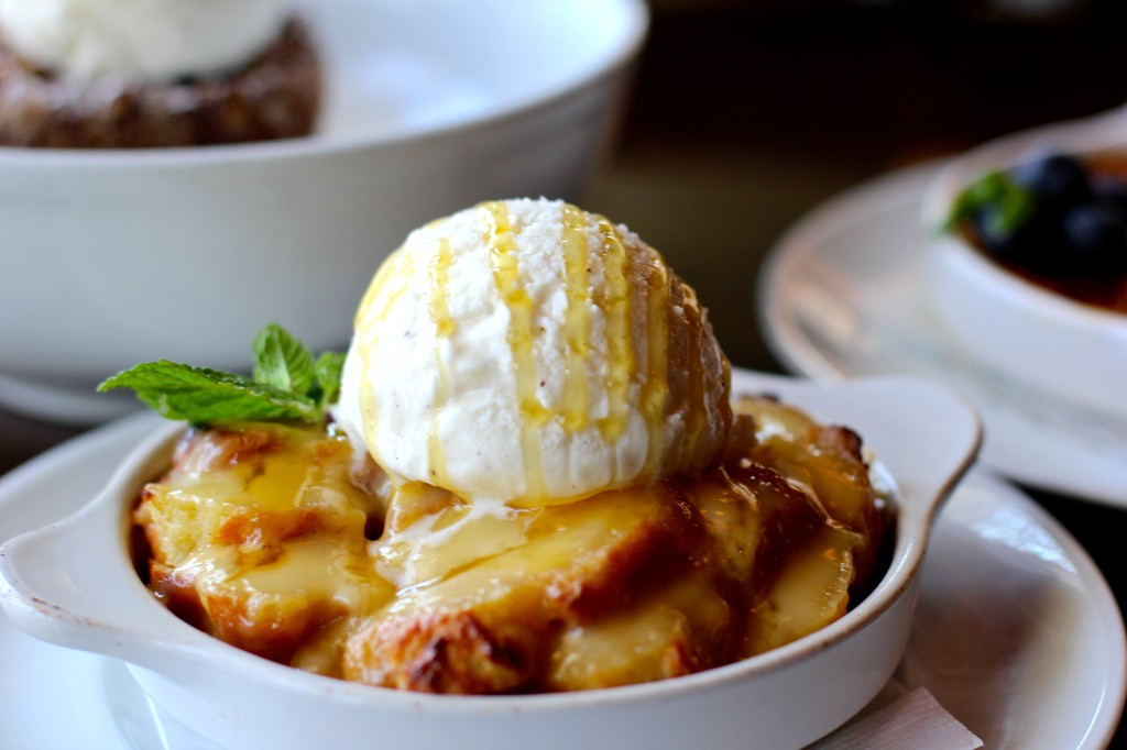 Marlow's Tavern Honey Bourbon Bread Pudding